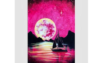 Paint Nite: Sailboat Full Moon